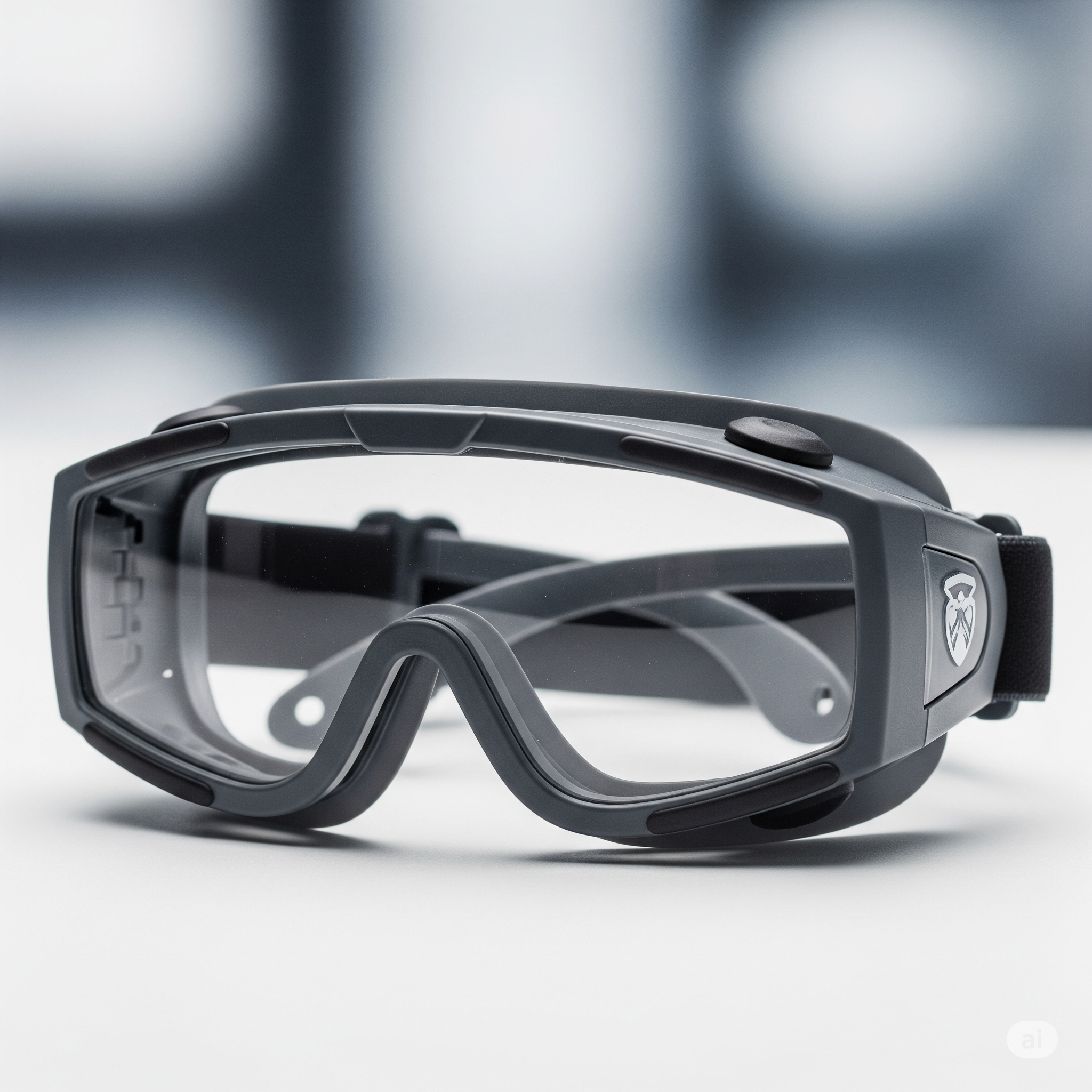 Generic Zoom Safety Goggle With White Lens